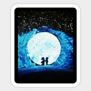 Couples in their dream Sticker